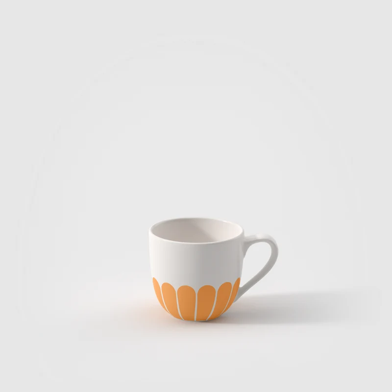 Villeroy & Boch Fleur Set 6 Tazzine Caffè Espresso 70 ml