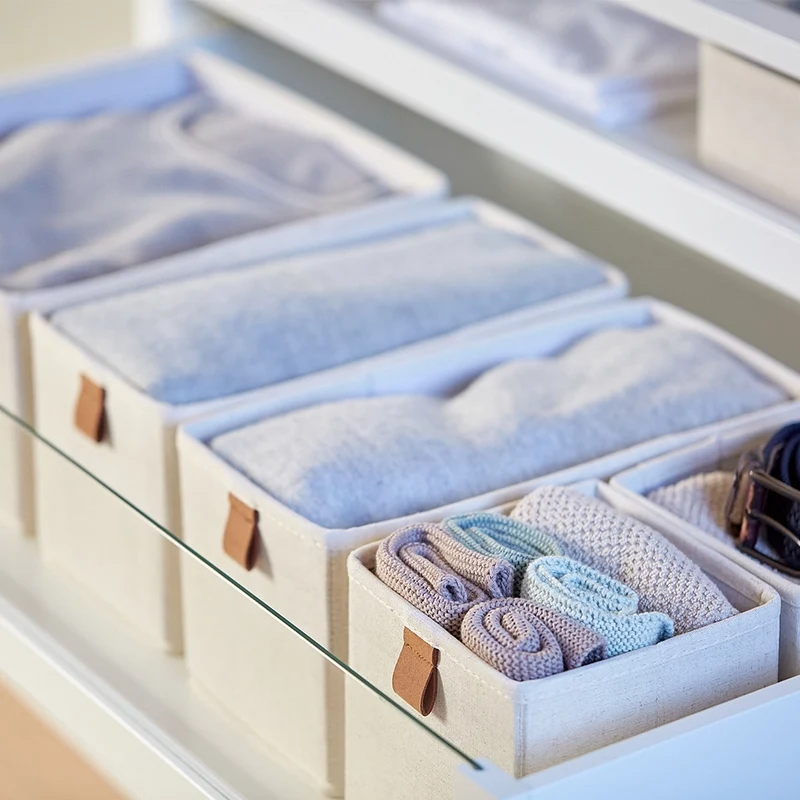 Schubladenkorb beige 5-teilig Store It