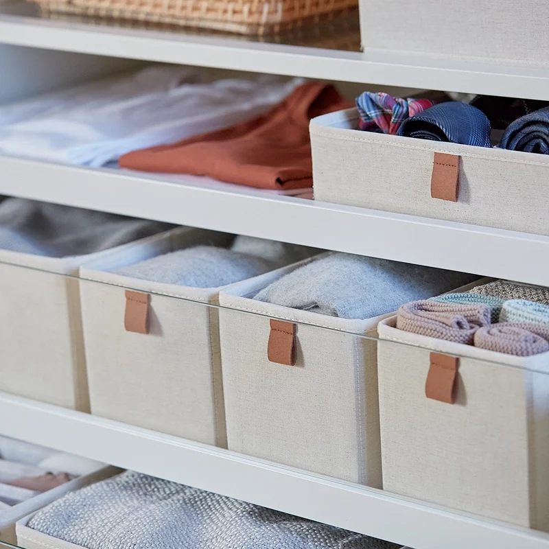 Schubladenkorb beige 5-teilig Store It