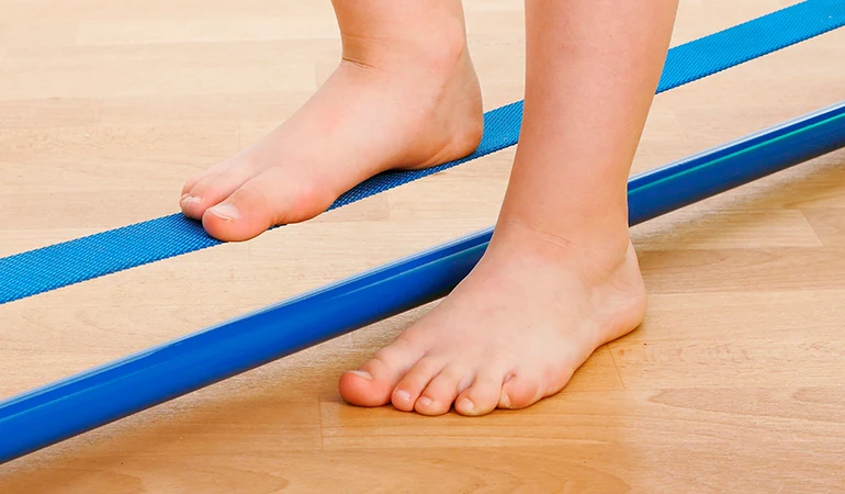 Indoor Slackline 'Slackspot' | Balancieren ohne Hilfestellung | verschiedene Varianten | verstellbar | Made in Germany