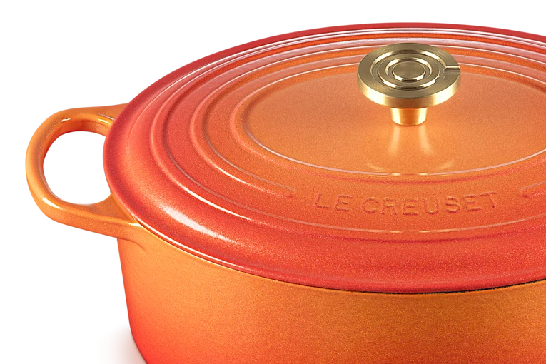 Le Creuset Flamme Dorée Cocotte Ovale 29cm Limited Edition