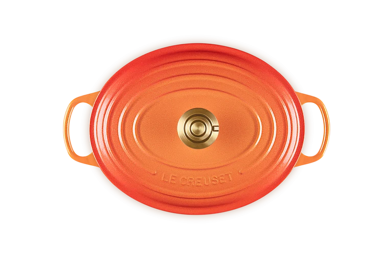 Le Creuset Flamme Dorée Cocotte Ovale 29cm Limited Edition