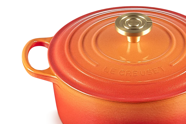 Le Creuset Flamme Dorée Cocotte Rotonda 24cm Limited Edition