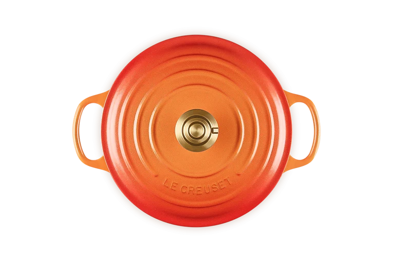Le Creuset Flamme Dorée Cocotte Rotonda 24cm Limited Edition