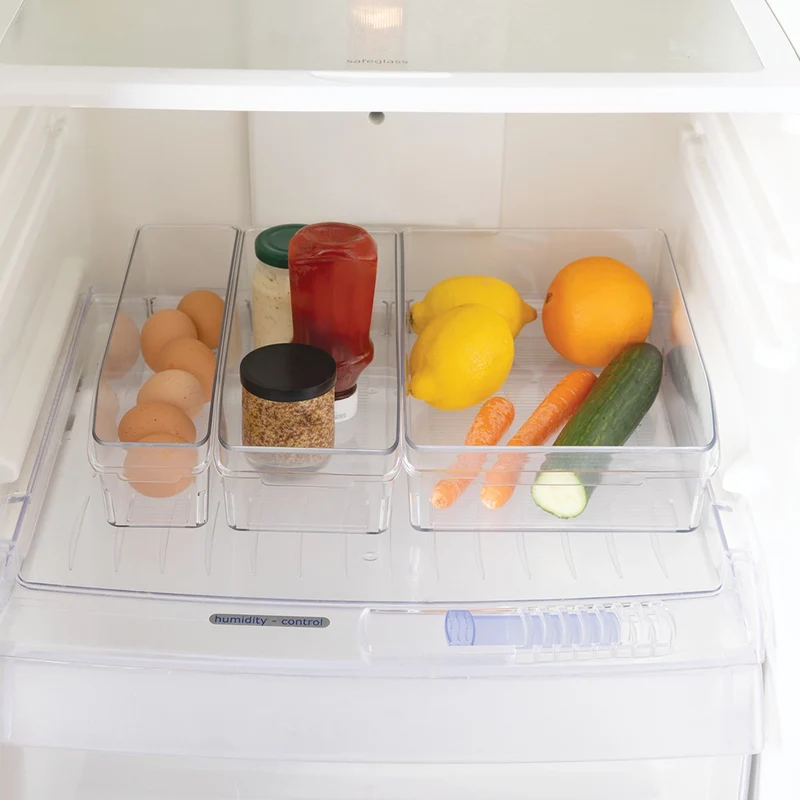 Transparente Kühlschrankbehälter 3-teilig Five®