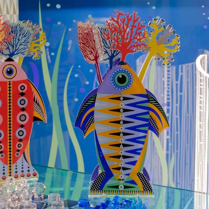 Vesta Vaso Pesce Imperatore Piccolo
