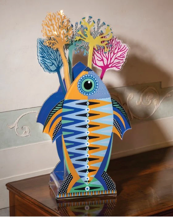 Vesta Vaso Pesce Grande