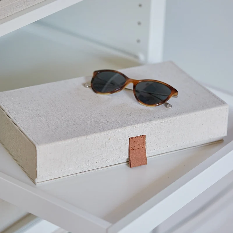 Brillenaufbewahrungsbox beige Store It