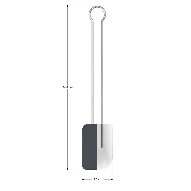 Teigschaber M hellblau 23,5 cm