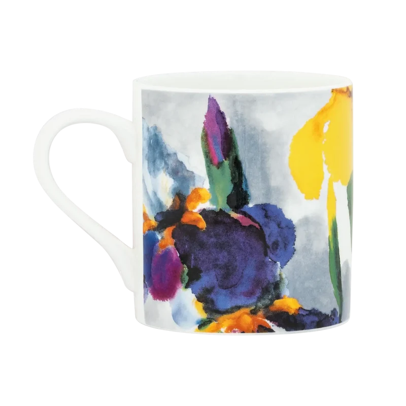 4er Set Becher "Sommerblumen"