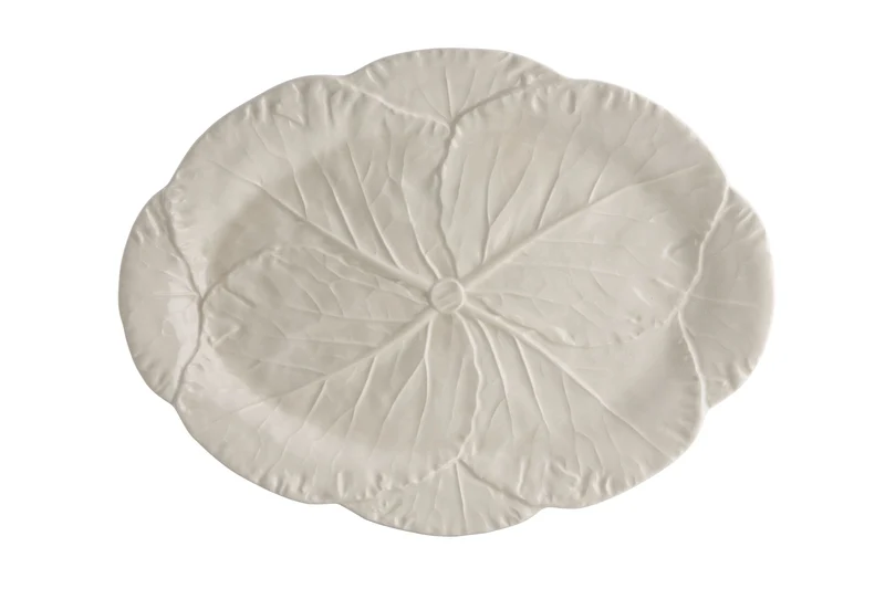 Bordallo Pinheiro Cavolo Piatto da Portata Ovale 43 cm