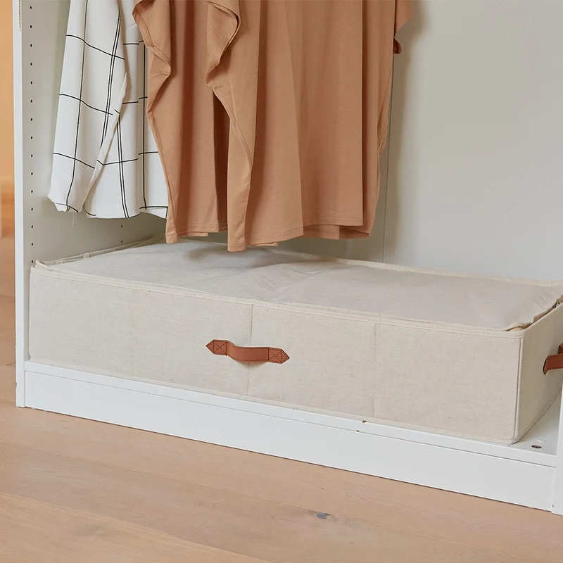Unterbett-Stepptasche beige Store It