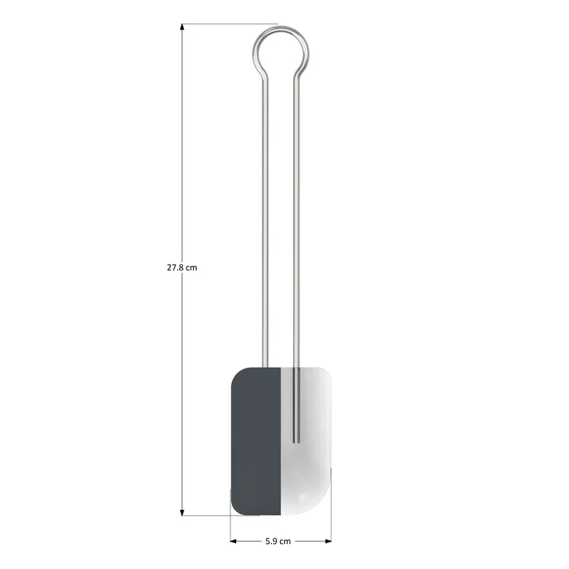 Teigschaber L türkis 28 cm
