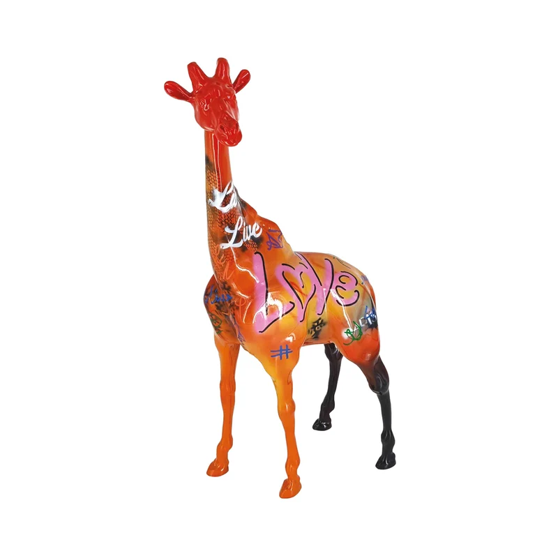 Juliarte GIRAFFA Scultura giraffa S