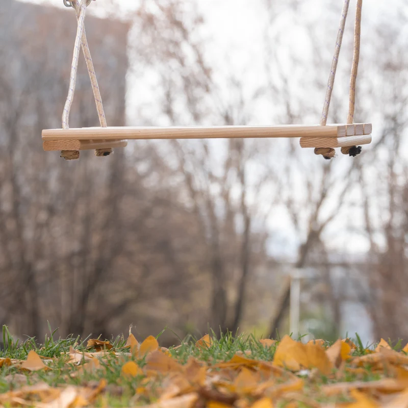 Schaukel ‘Fun’ aus Massivholz für Kinder und Erwachsene - Indoor und Outdoor