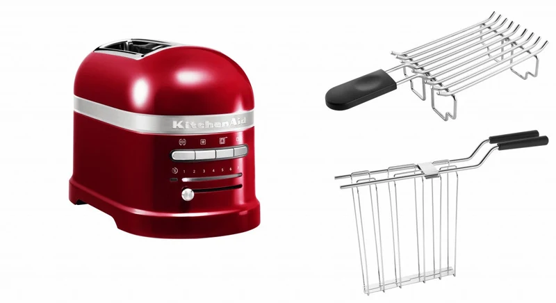 KitchenAid Paket 1, Toaster + Brötchenaufsatz Artisan 5KMT2204