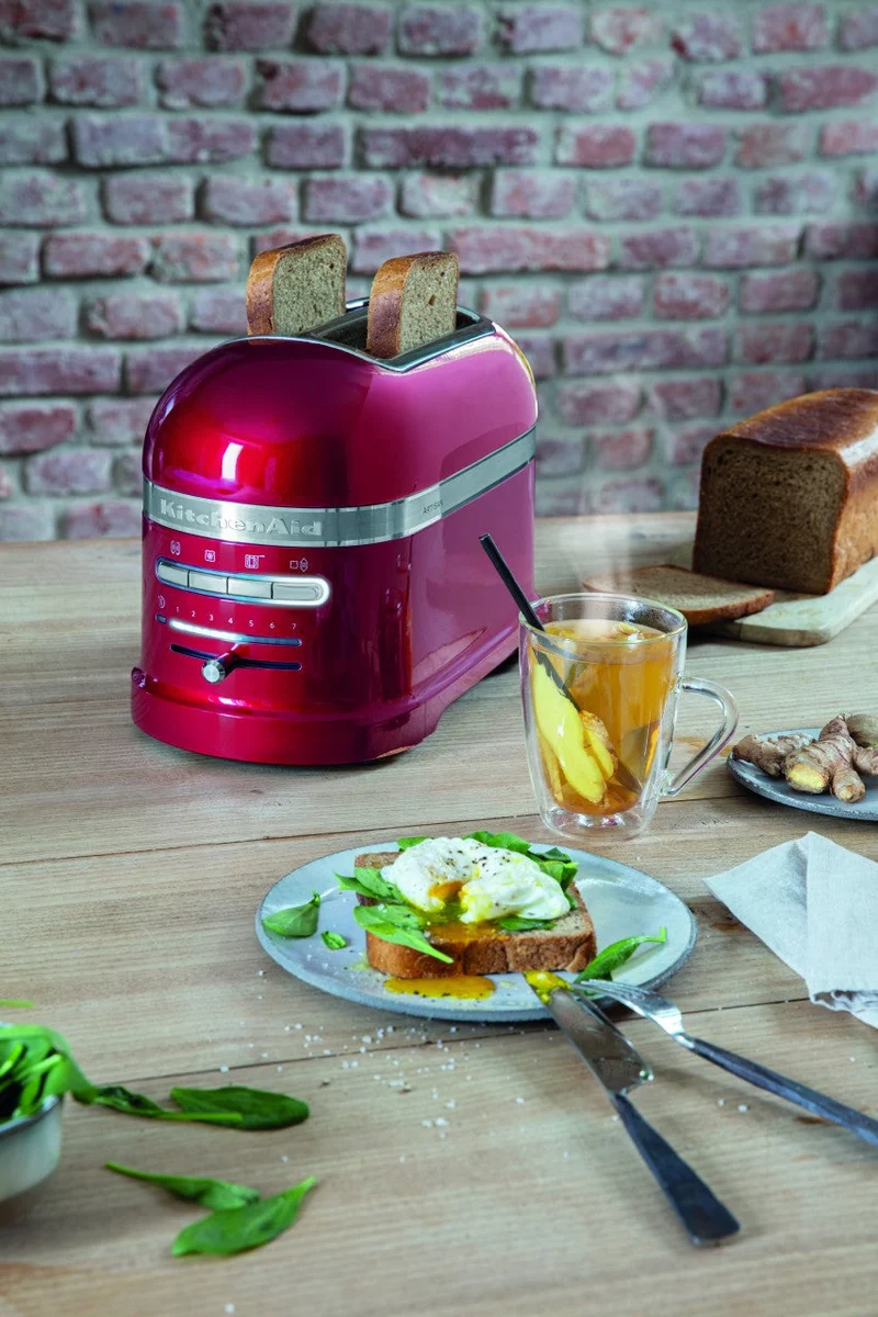 KitchenAid Paket 1, Toaster + Brötchenaufsatz Artisan 5KMT2204