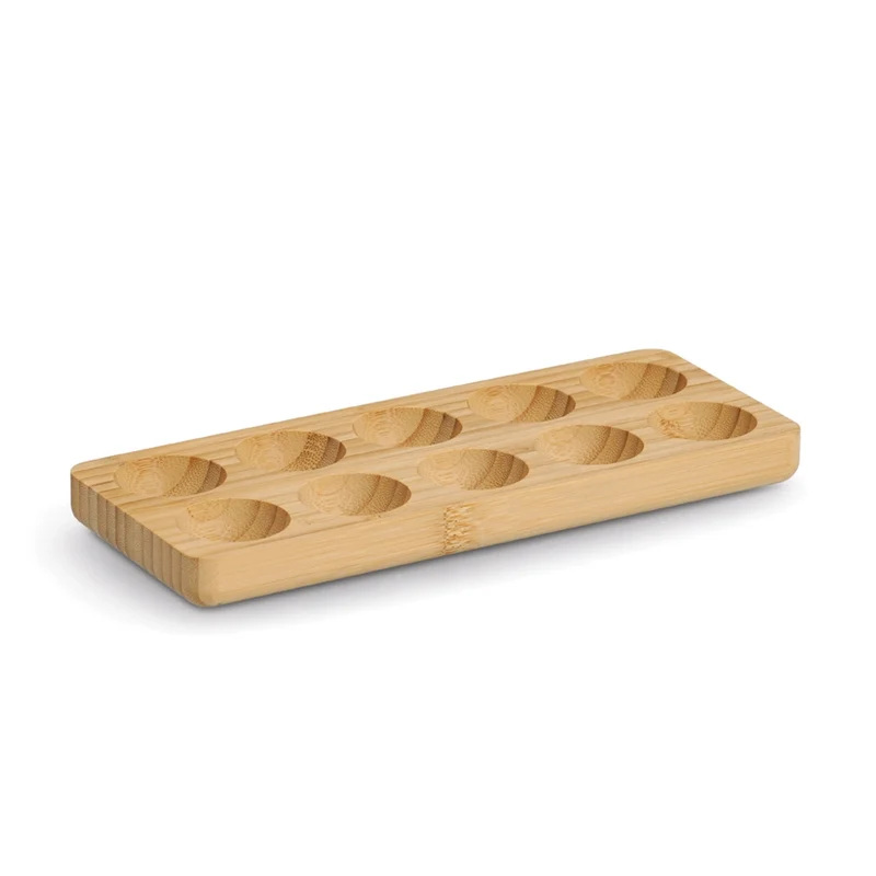 Bamboe eierhouder voor 10 eieren Zeller Present