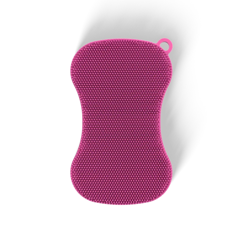 Scrubby plus pink/lila 13x8 cm
