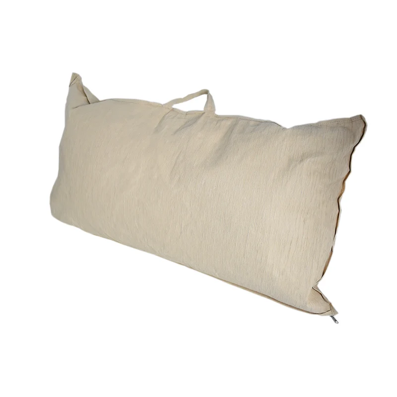 Physionight Duftschlafkissen '2in1' mit natürlicher Dufteinlage Zirbe und Schurwolle | 40 x 80 cm | Baumwollüberzug |Weitere Dufteinlagen optional | waschbar