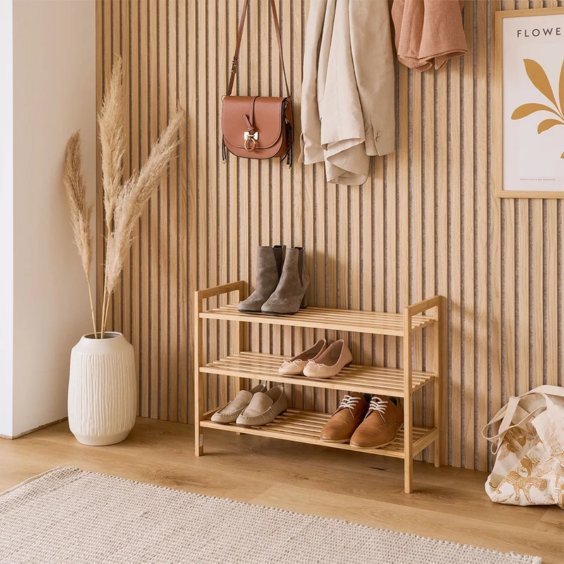 Schuhregal aus Bambus Zeller