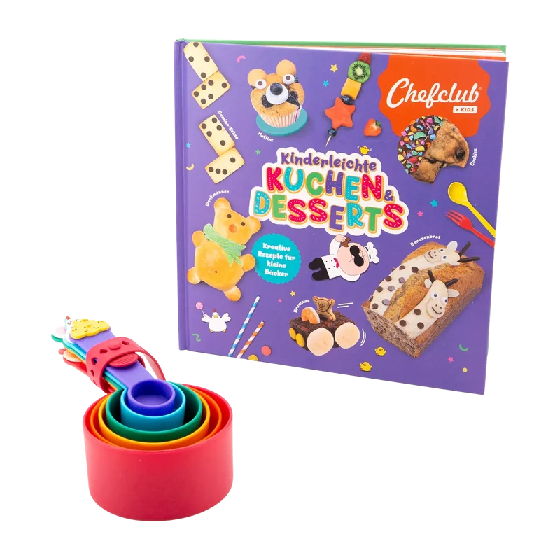 Rezeptbuch Set Kinderleichte Kuchen und Desserts