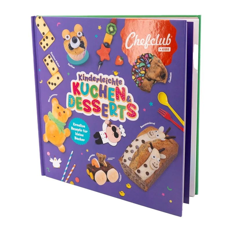 Rezeptbuch Set Kinderleichte Kuchen und Desserts