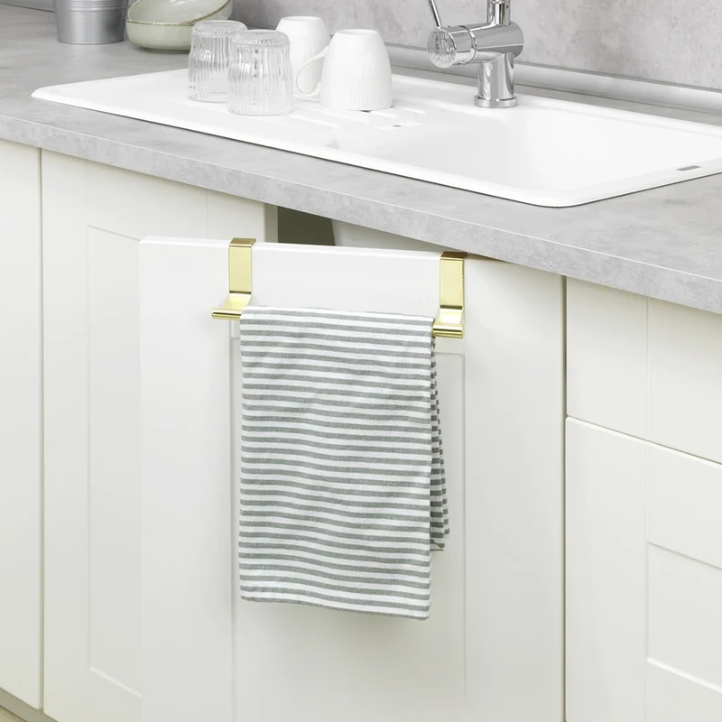 Handtuchhalter Küchenschrank gold Wenko