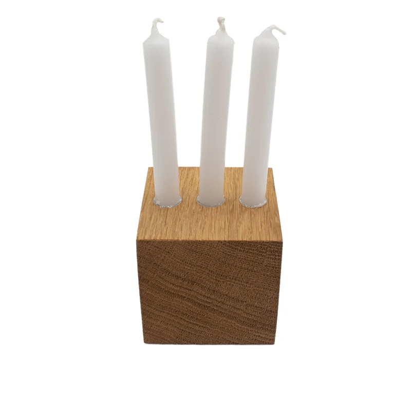 Kerzenwürfel ‘Advent und mehr’ | verschiedenen Größen und Ausführungen | inkl. Kerzen | Made in Germany