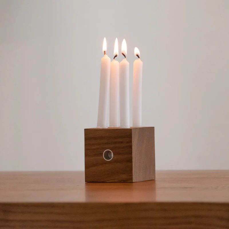 Kerzenwürfel ‘Advent und mehr’ | verschiedenen Größen und Ausführungen | inkl. Kerzen | Made in Germany
