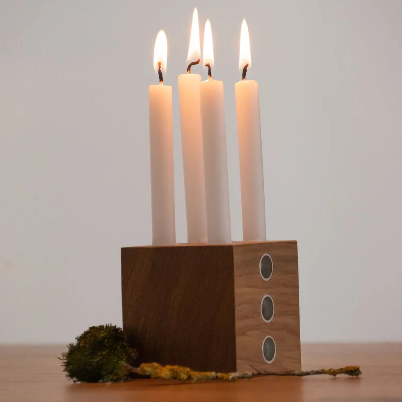 Kerzenwürfel ‘Advent und mehr’ | verschiedenen Größen und Ausführungen | inkl. Kerzen | Made in Germany