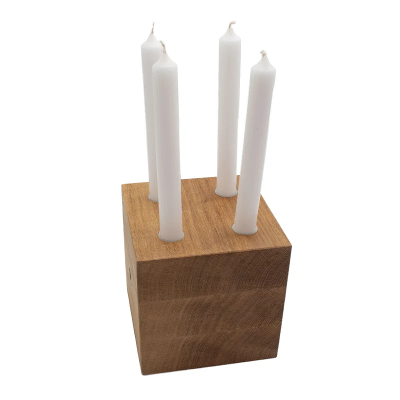 Kerzenwürfel ‘Advent und mehr’ | verschiedenen Größen und Ausführungen | inkl. Kerzen | Made in Germany