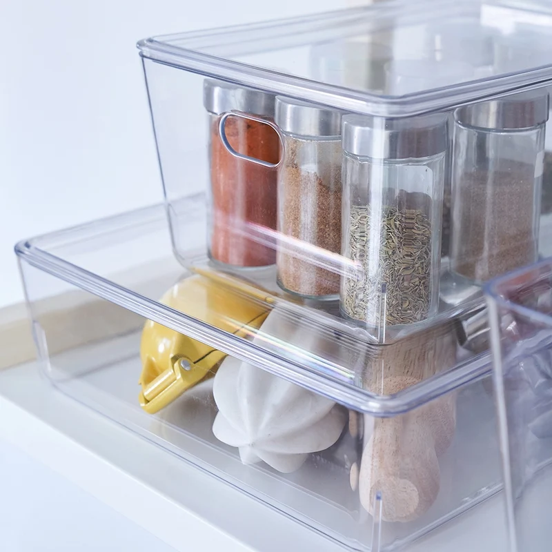Transparenter Behälter mit Deckel Ezystorage - Lisse