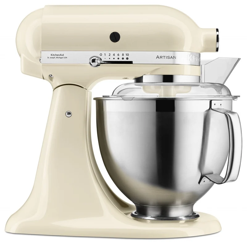 KitchenAid 4,8 L 5KSM185 Artisan Küchenmaschine Cookielover Artisan Fleischwolf+Spritzgebäck+Flexirührer
