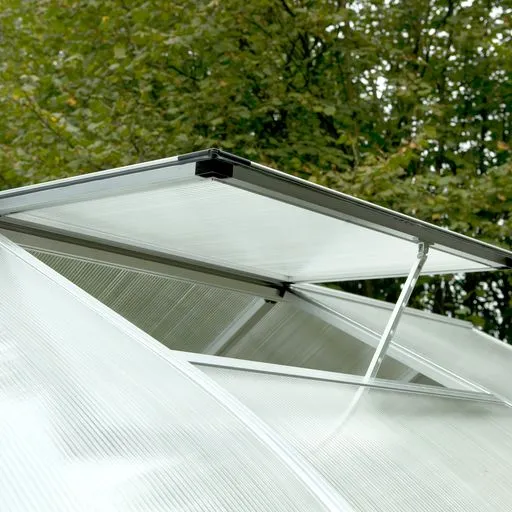 Hochstabiles Aluminium Gewächshaus 'Rom' | in verschiedenen Ausführungen | ISO-Hohlkammerplatten Polycarbonat | Made in Germany