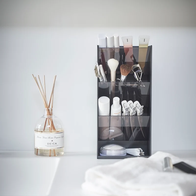 Make-up-Tablett verstellbare Trennwände Yamazaki