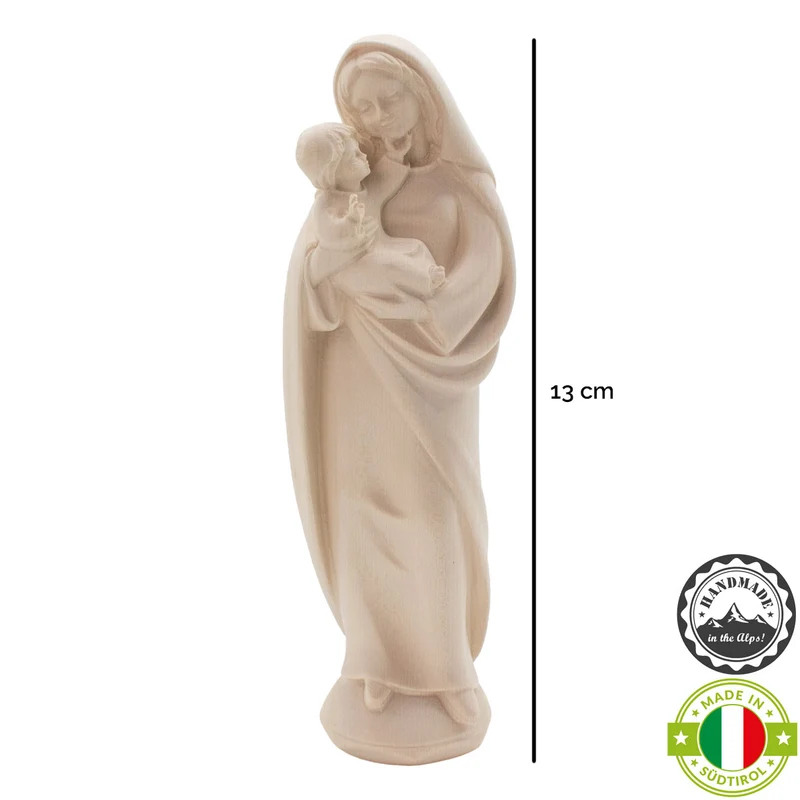 Madonna der Liebe mit Kind | Massivholz Figur | in verschiedenen Ausführungen und Größen | Made in Südtirol