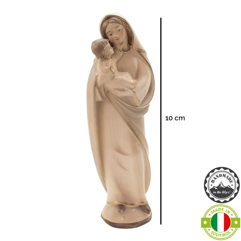 Madonna der Liebe mit Kind | Massivholz Figur | in verschiedenen Ausführungen und Größen | Made in Südtirol