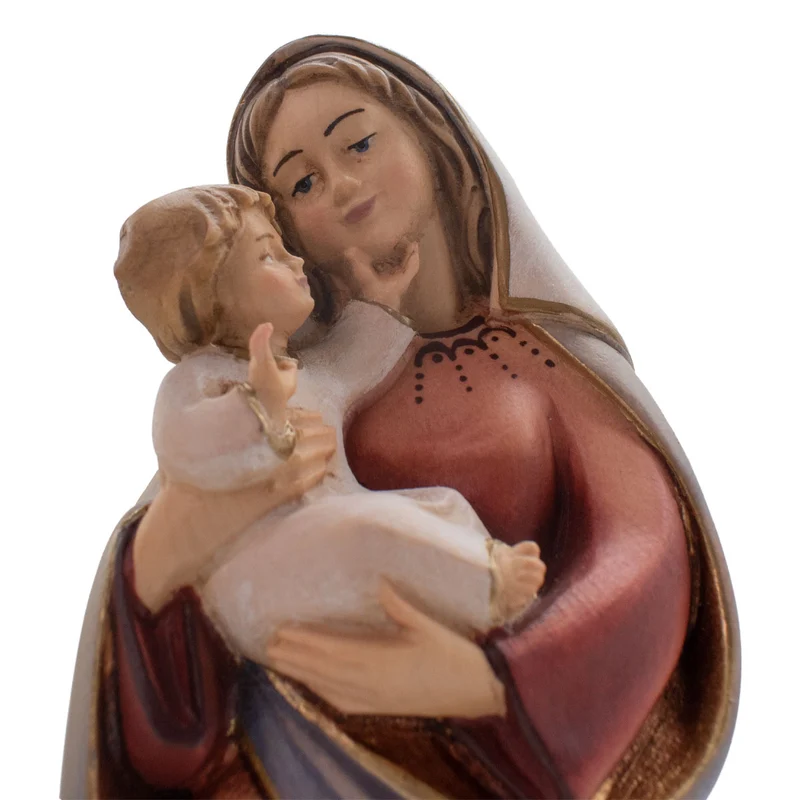 Madonna der Liebe mit Kind | Massivholz Figur | in verschiedenen Ausführungen und Größen | Made in Südtirol
