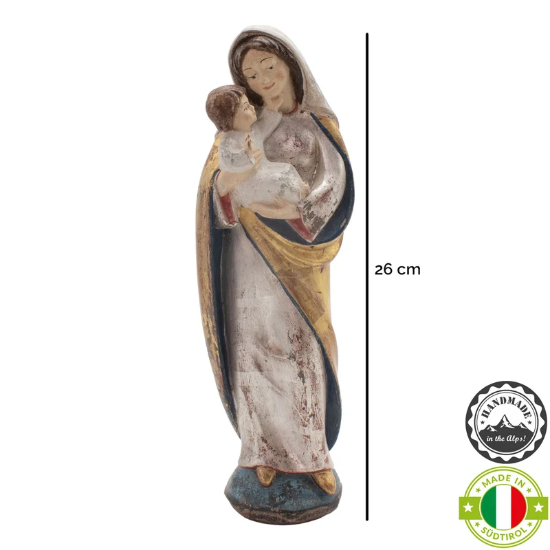 Madonna der Liebe mit Kind | Massivholz Figur | in verschiedenen Ausführungen und Größen | Made in Südtirol