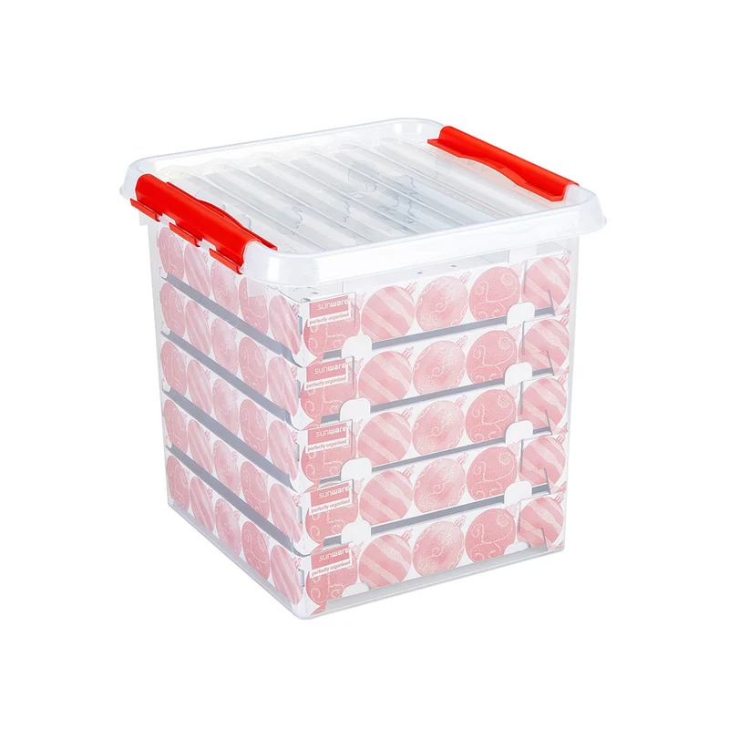 Weihnachtskugelbox 125 Kugeln Sunware - Q-line
