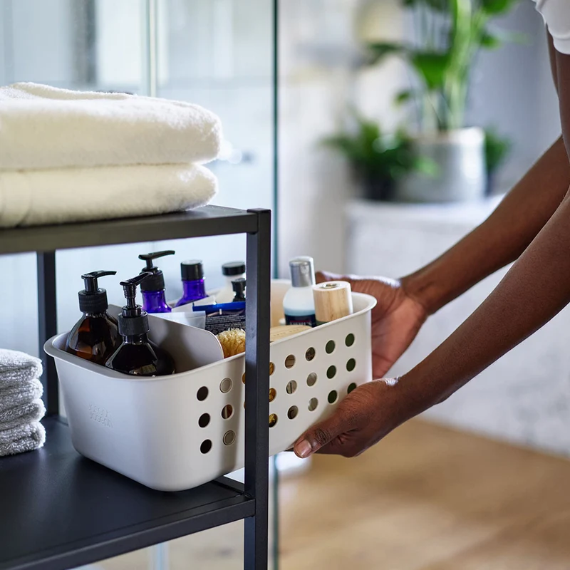 Kunststoff Badezimmer Korb mit Trennwand Joseph Joseph - EasyStore