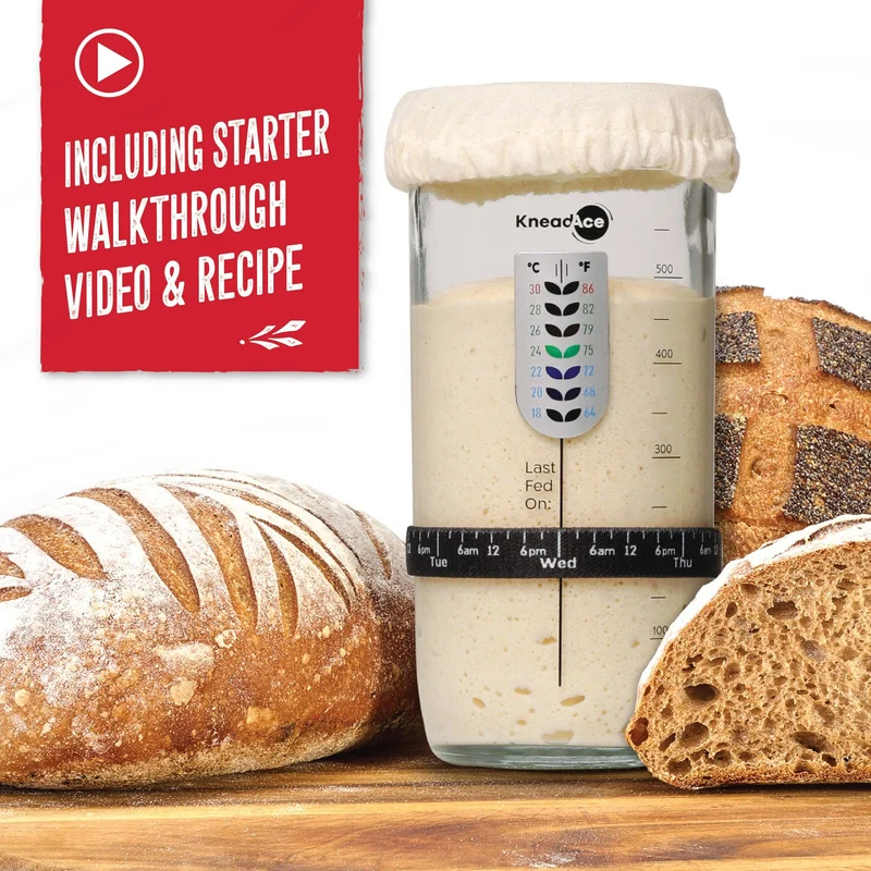 Sauerteig-Starterglas 0,7l./24oz