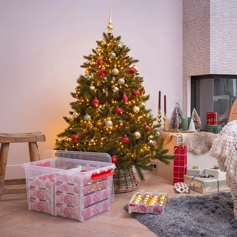 Weihnachtskugelbox 116 Kugeln Sunware - Q-line