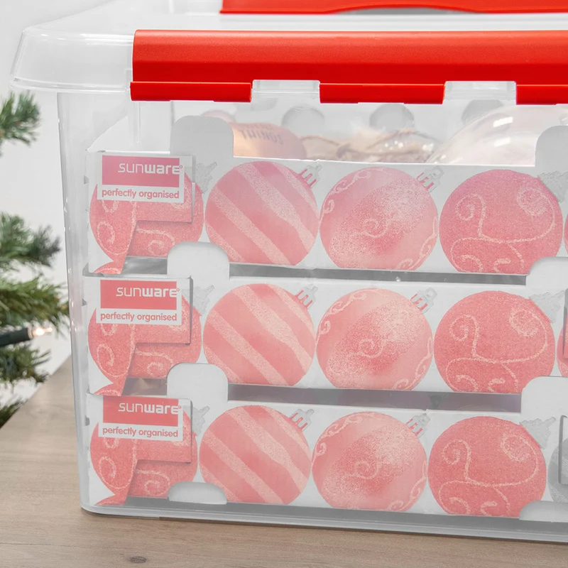 Weihnachtskugelbox 116 Kugeln Sunware - Q-line