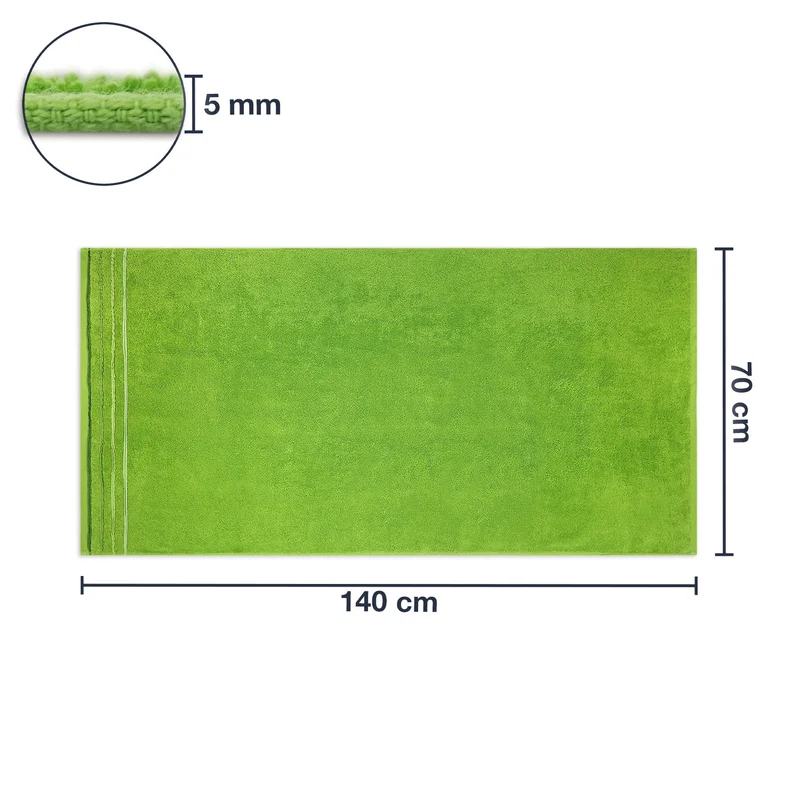 Frottier Duschtuch 'Enrico' | 70 x 140 cm | 100% Baumwolle | in verschiedenen Farben