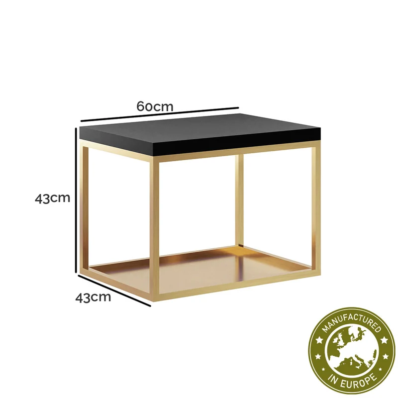Konsole hängend 'Ava' | für Bad und Wohnraum | Metallhohlrohr lackiert | in verschiedenen Größen | in verschiedenen Ausführungen | Manufactured in Europe