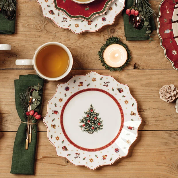 Villeroy & Boch Toy's Delight Set 6 Piatto Dessert Bianco