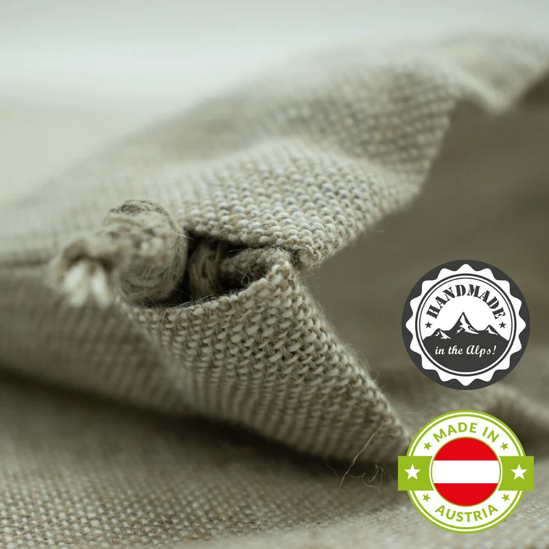 Brotbeutel | aus Natur Bäckerleinen | mit Baumwollkordel | in verschiedenen Größen | Handarbeit aus Österreich