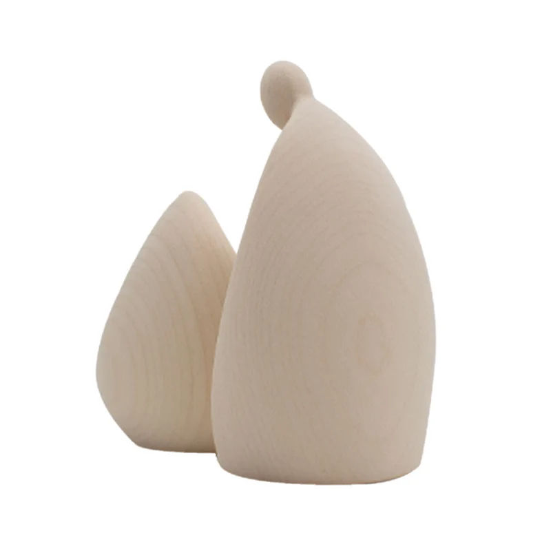 Figurenset oder Krippenfiguren-Set ‘Familie’ | 2-teilig | in verschiedenen Holzarten und Größen | Made in Südtirol